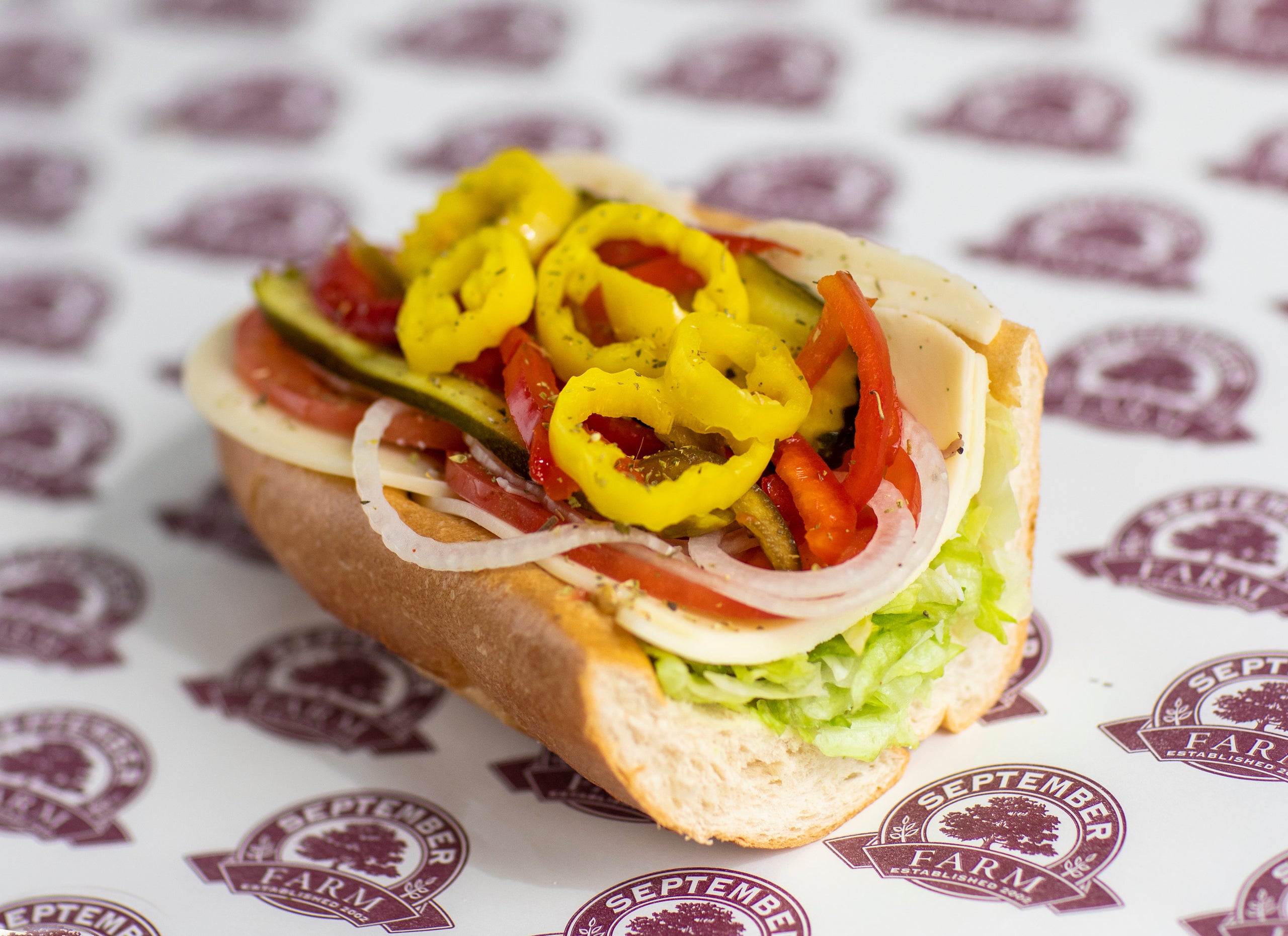 Large Veggie Hoagie September Farm LLC Large veggie hoagie september farm llc